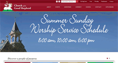Desktop Screenshot of goodshepherd-augusta.org